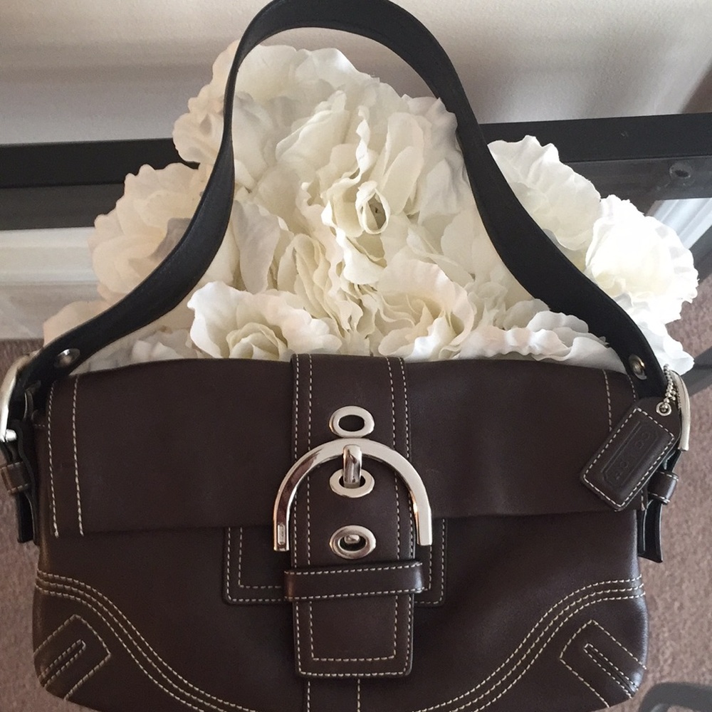 Authentic COACH brand Clutch With Large Strap